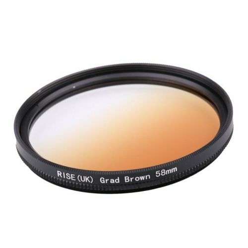 Graduated Brown ND Filter - 72mm Filter Thread