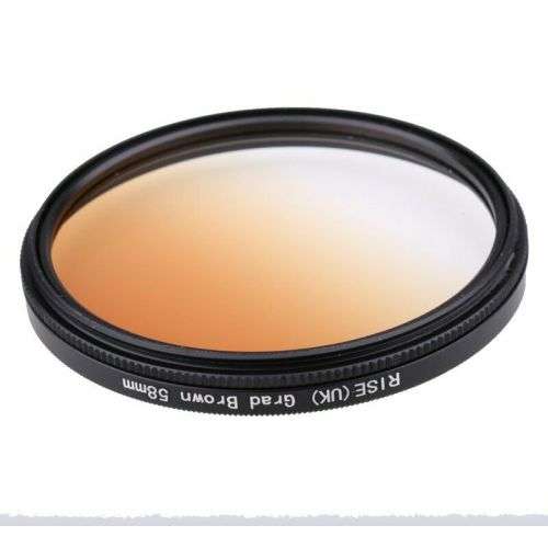 Graduated Brown ND Filter - 72mm Filter Thread