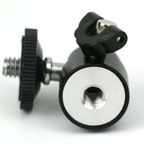 Mini 1/4` 360 Swivel Ball Head Screw Tripod DSLR Ballhead Stand For Camera