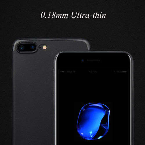 Ultra-thin Soft TPU Matte Back Case Cover For iPhone 7 Plus, 8 Plus