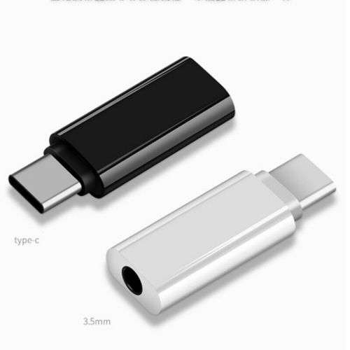 Metal Type C To 3.5mm AUX Jack Earphone USB-C Headphone Adapters