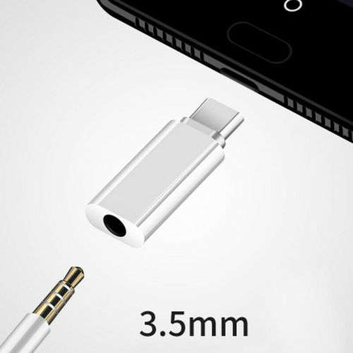 Metal Type C To 3.5mm AUX Jack Earphone USB-C Headphone Adapters
