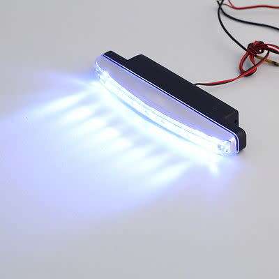 2x 8-LED Super Bright Car Daytime Running Lights (Set of 2)