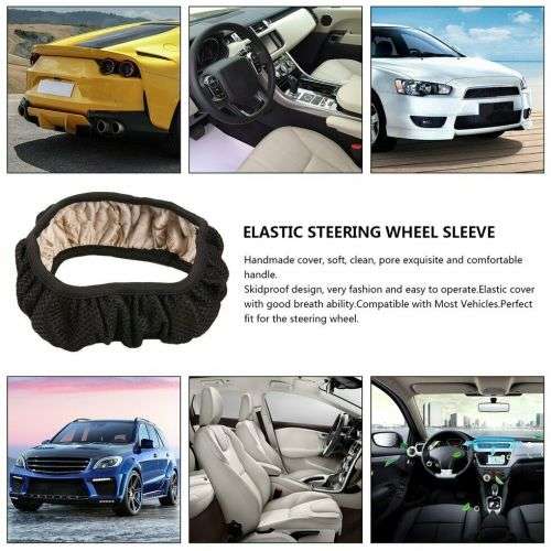 Elastic Car Auto Steering Wheel Cover Non Slip Skidproof