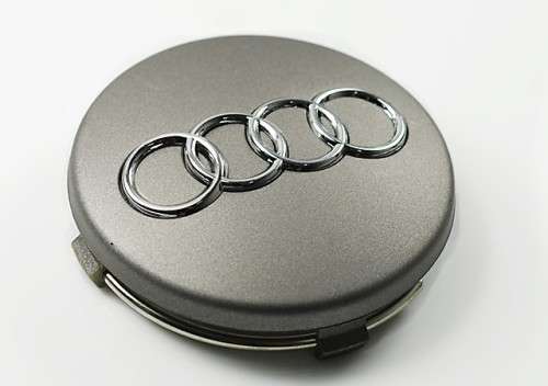 4x Audi A3 A4 S4 A6 S6 A8 TT HUB / WHEEL CENTRE CAP CAPS:60mm/58mm GREY