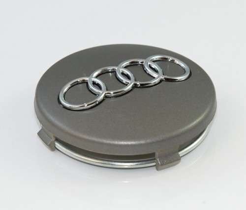 4x Audi A3 A4 S4 A6 S6 A8 TT HUB / WHEEL CENTRE CAP CAPS:60mm/58mm GREY