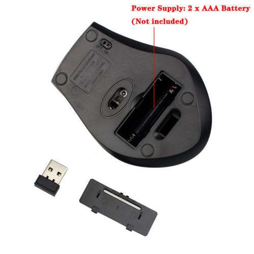2.4 GHz Wireless Optical Mouse For PC Laptop Notebook TURQUOISE