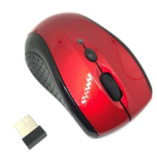 2.4GHz Wireless Cordless Optical Mouse USB Receiver for PC Laptop