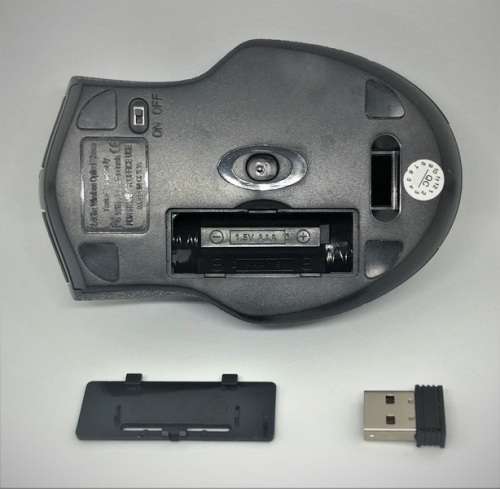 2.4GHz Wireless Cordless Optical Mouse USB Receiver for PC Laptop