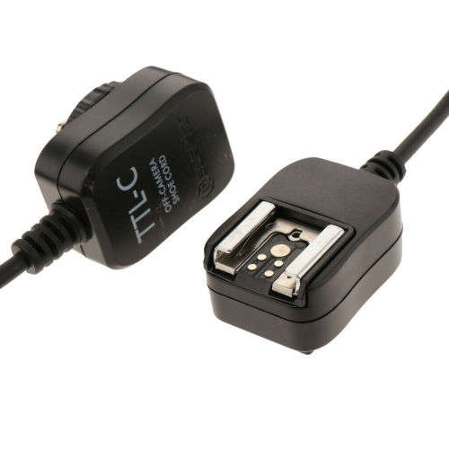 TTL Off Camera Hot Shoe Flash Sync Cable Cord For Canon