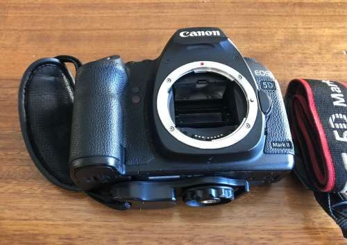 Canon EOS 5D Mark II Full Frame DSLR Camera (Body) - 21 Megapixels