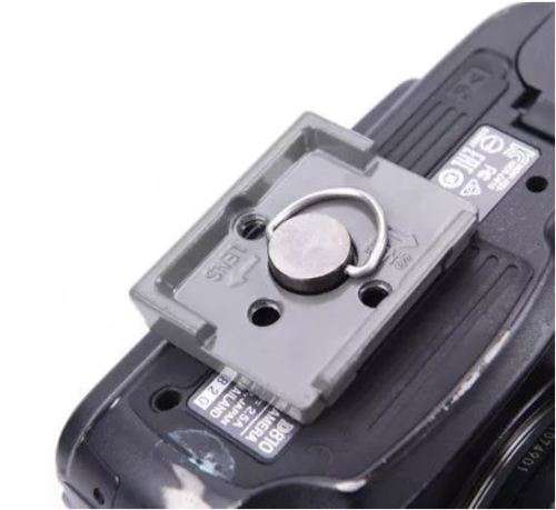 200PL Camera Tripod Quick Release Lightweight metal Compatible wit Manfrotto Tripod Mount