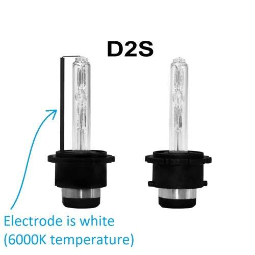 2x 35W 6000k D2S Xenon HID Car Headlight Bulbs