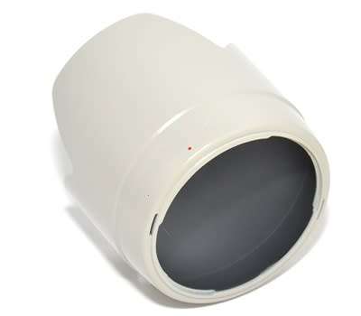 Generic used WHITE Lens Hood for Canon EF 70-200mm f/2.8L USM Lens