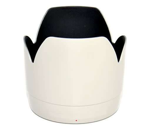 Generic used WHITE Lens Hood for Canon EF 70-200mm f/2.8L USM Lens