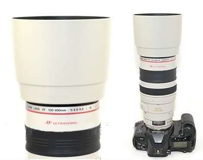 Generic used Lens Hood for Canon EF 100-400mm f/4-5.6L USM IS Lens WHITE