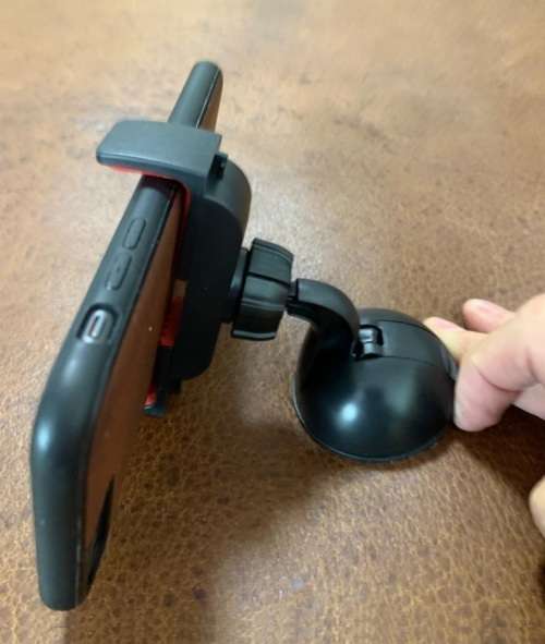 Car Suction clamp Mount Clip Holder Stand for Smartphone, GPS