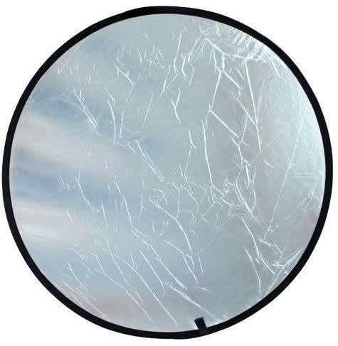 2-in-1 Circular Reflector 60cm (Silver & Gold)