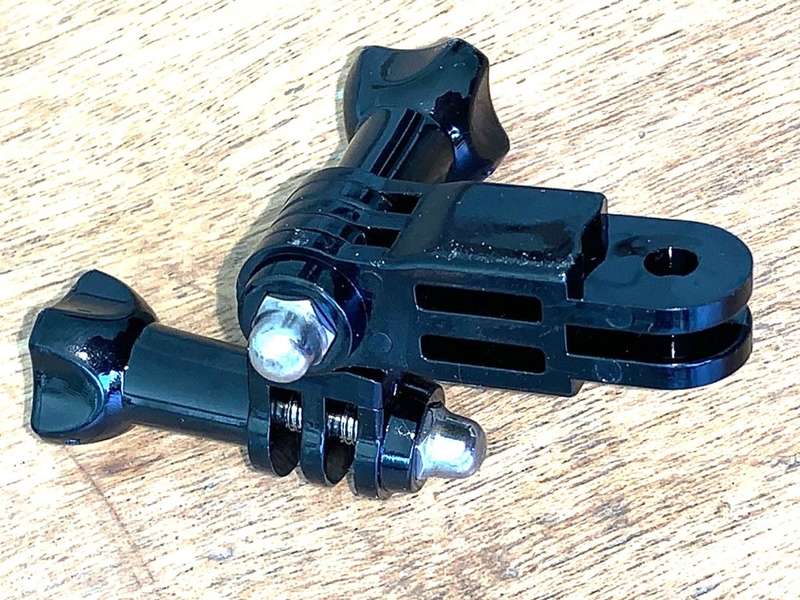 Long & Short Straight Joint Adapter plus 2x Screws Kit for Gopro