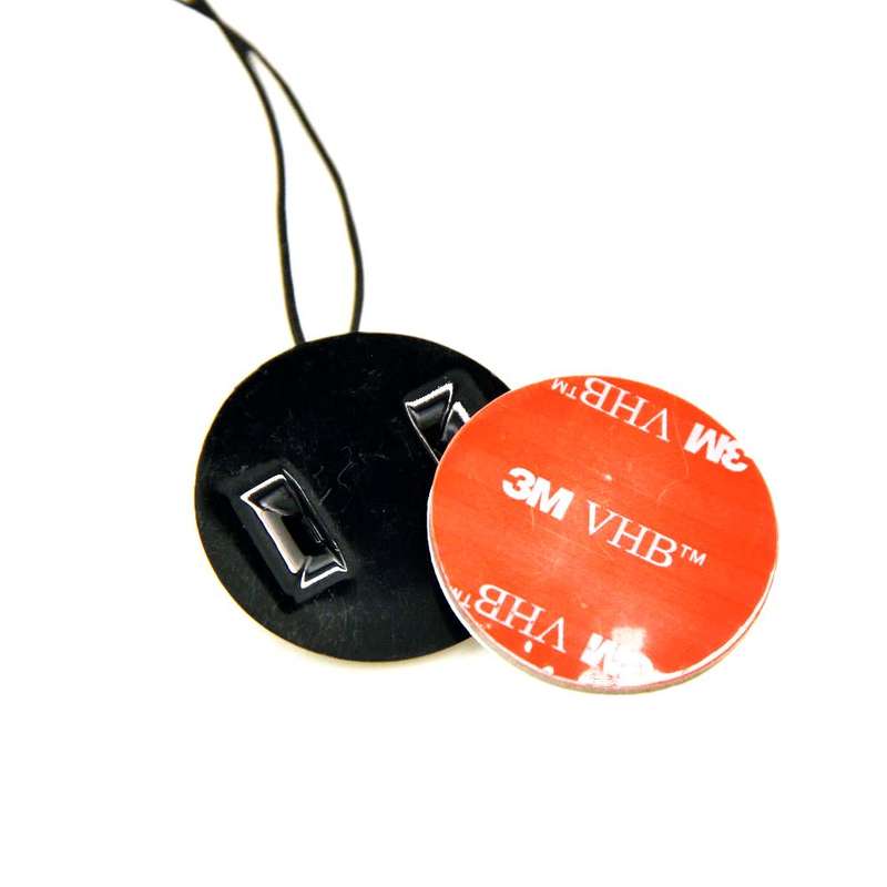 2x Camera Tether Strap with Adhesive Mount for GoPro and other Sports Cameras