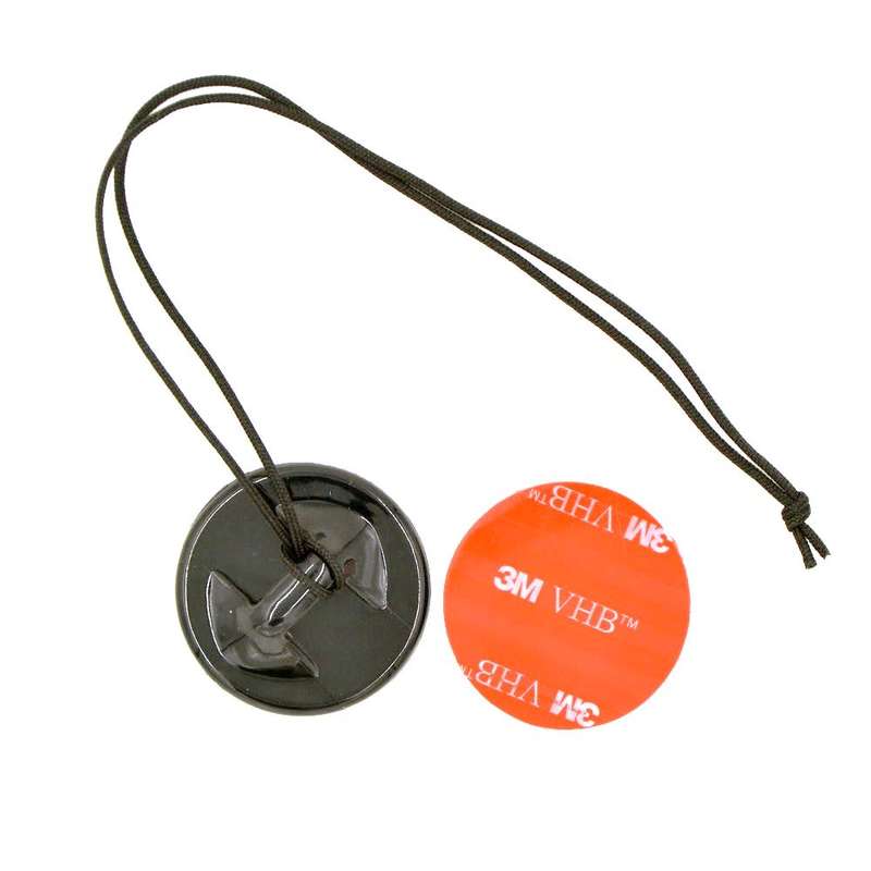 2x Camera Tether Strap with Adhesive Mount for GoPro and other Sports Cameras