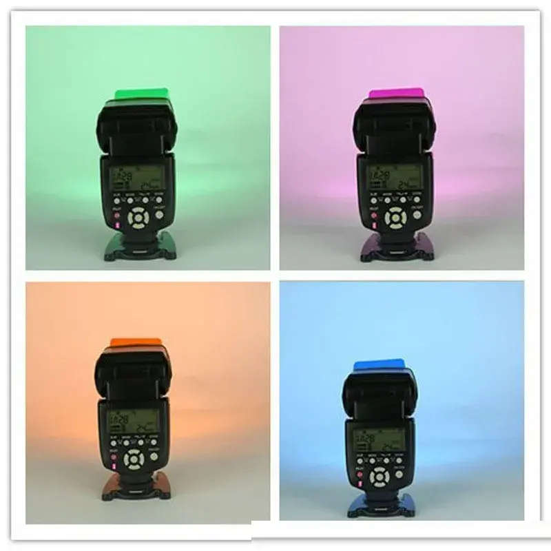 19 Colour Flash Diffuser Kit for All Speedlight Flashes