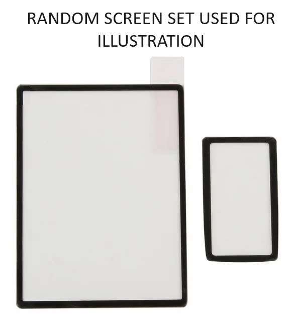 LCD Screen Protector Set (2x Screens) for Nikon D700 Digital Camera