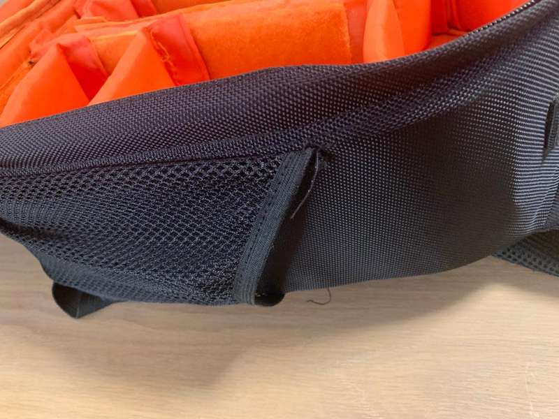 Camera Bag Backpack DSLR Case (Orange Inner)