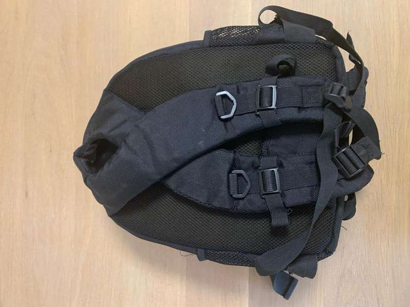 Camera Bag Backpack DSLR Case (Orange Inner)