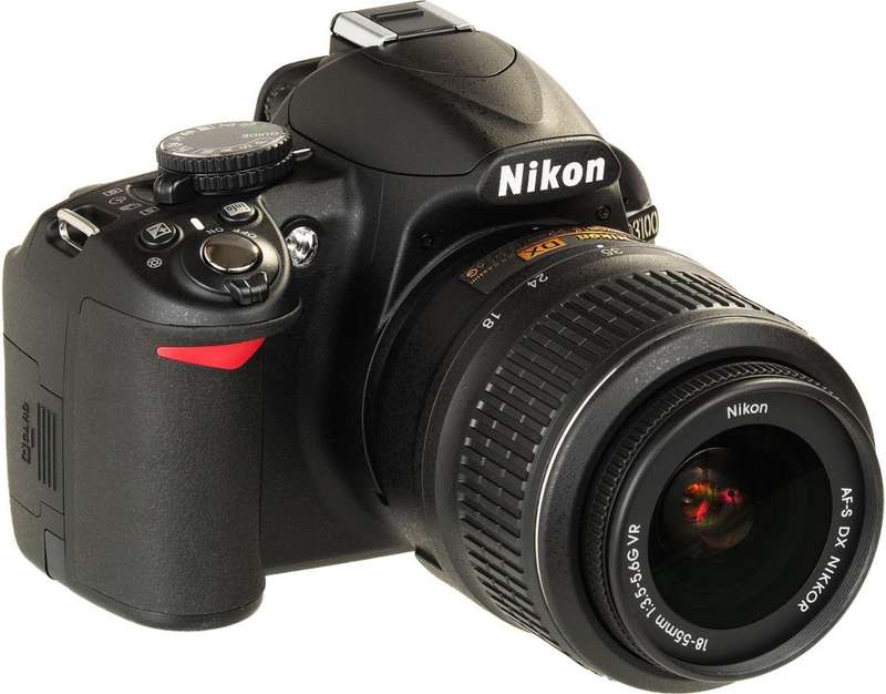 Nikon D3100 Camera with Nikon 18-55 VR lens