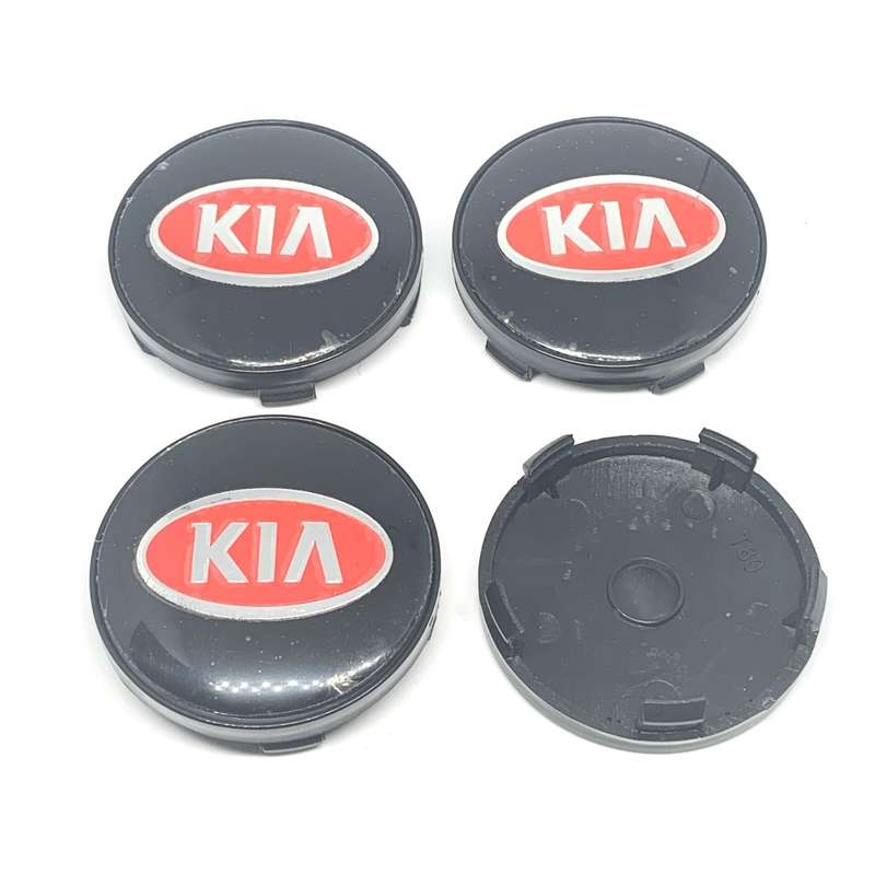 4x 60mm Replacement Hub Wheel Centre Caps for KIA