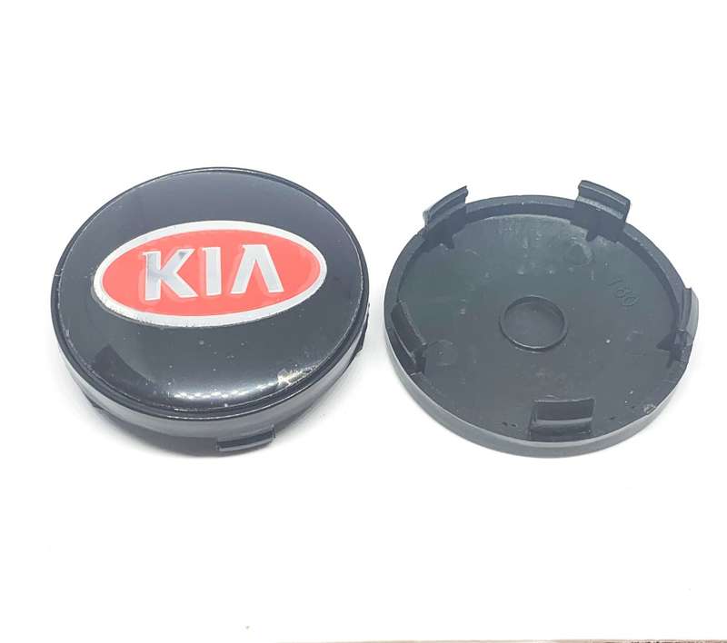 4x 60mm Replacement Hub Wheel Centre Caps for KIA