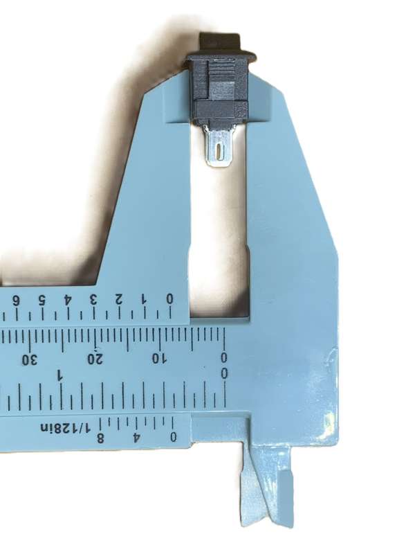 Rectangle On/Off Switch Power Supply Switch 12*8 mm