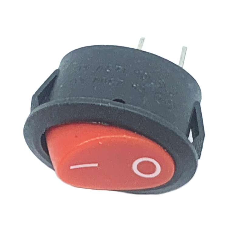 Oval shaped On/Off Switch Power Supply Switch 22x12 mm