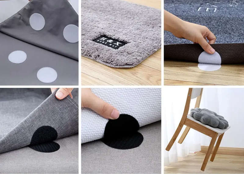 2x Carpet self adhesive valcro patch
