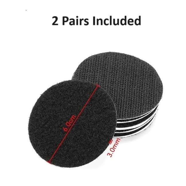 2x Carpet self adhesive valcro patch