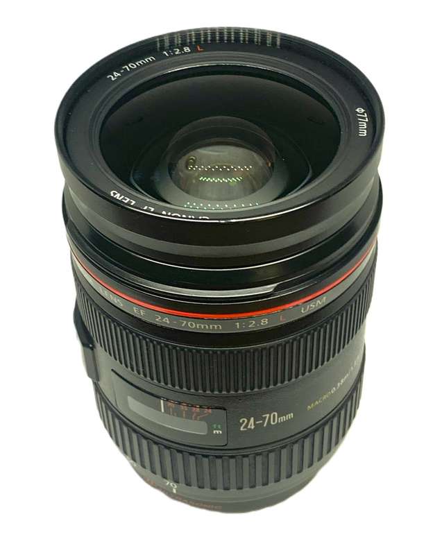 Canon EF 24-70mm f/2.8L USM full frame zoom lens