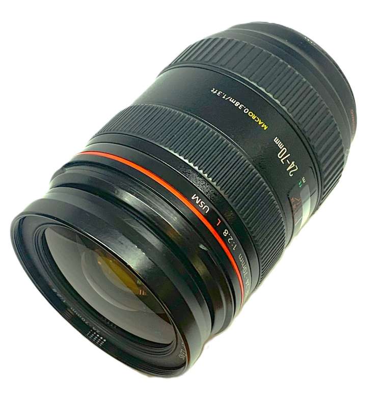 Canon EF 24-70mm f/2.8L USM full frame zoom lens