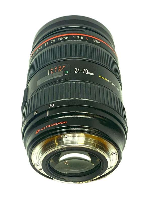 Canon EF 24-70mm f/2.8L USM full frame zoom lens
