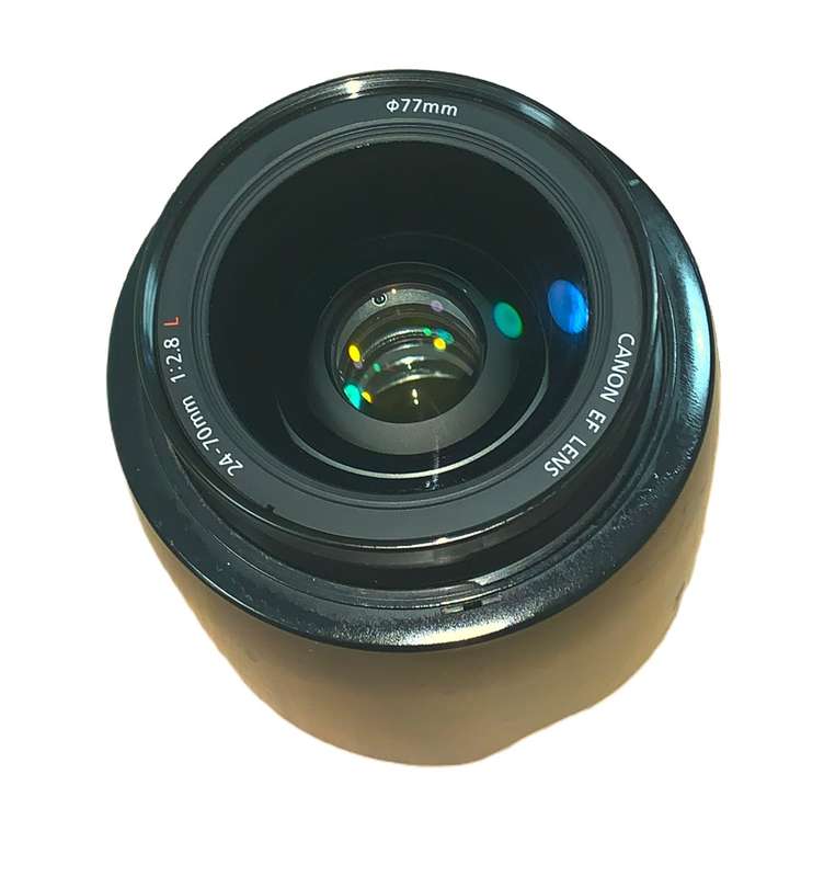 Canon EF 24-70mm f/2.8L USM full frame zoom lens
