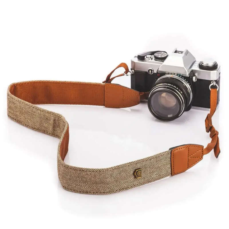 Neck Strap for DSLR Cameras (Khaki / Brown)