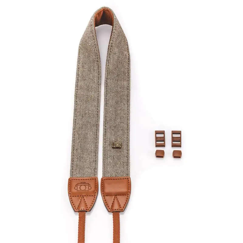 Neck Strap for DSLR Cameras (Khaki / Brown)