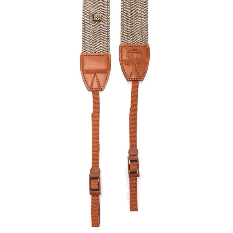 Neck Strap for DSLR Cameras (Khaki / Brown)