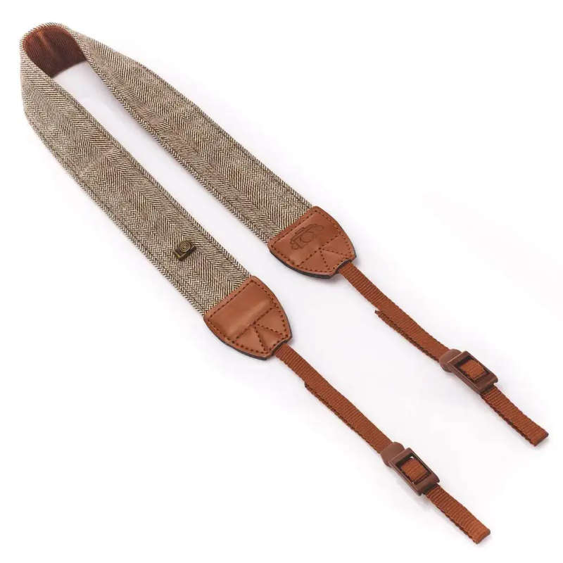Neck Strap for DSLR Cameras (Khaki / Brown)
