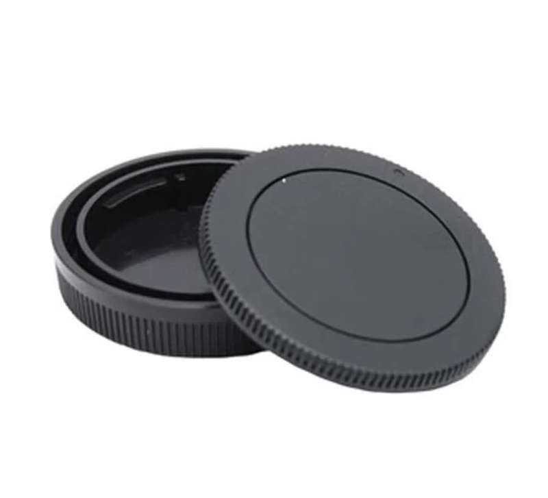 Unbranded Generic Body Cap and Lens rear Cap for Canon EOS-M