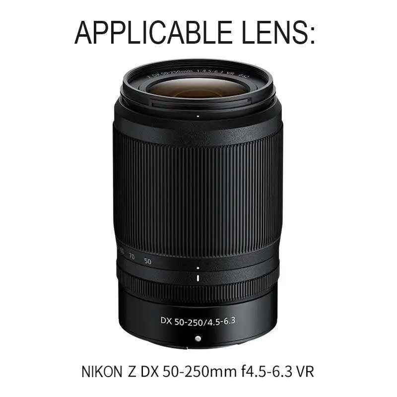 Generic used Lens Hood for Nikon Z DX 50-250mm f/4.5-6.3 VR