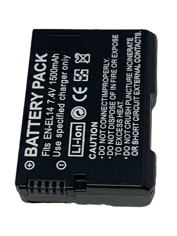 Generic EN-EL14 Battery for Nikon