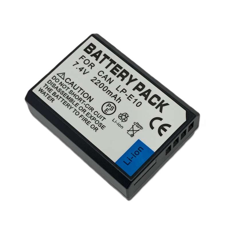 Generic LP-E10 Battery for Canon EOS 1100D / 1200D  / 1300D / 2000D / 4000D (2200 mAh)