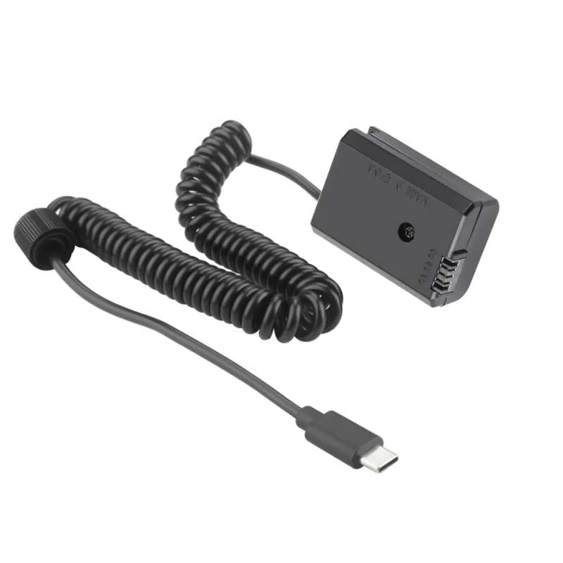 Power Bank PW20 NP-FW50 Type C Cable - Sony ZV-E10 A7M2 A7II A7S2 A7R A7RII A6000 A6300 A6400 A6500