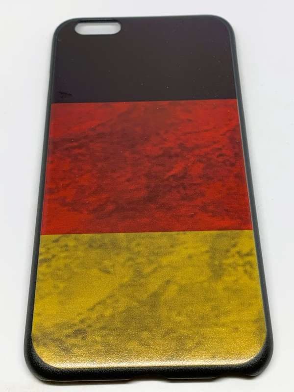 Ultra-Thin Slim GERMAN Flag Pattern Hard Back Case Cover For iPhone 6 Plus 5.5"